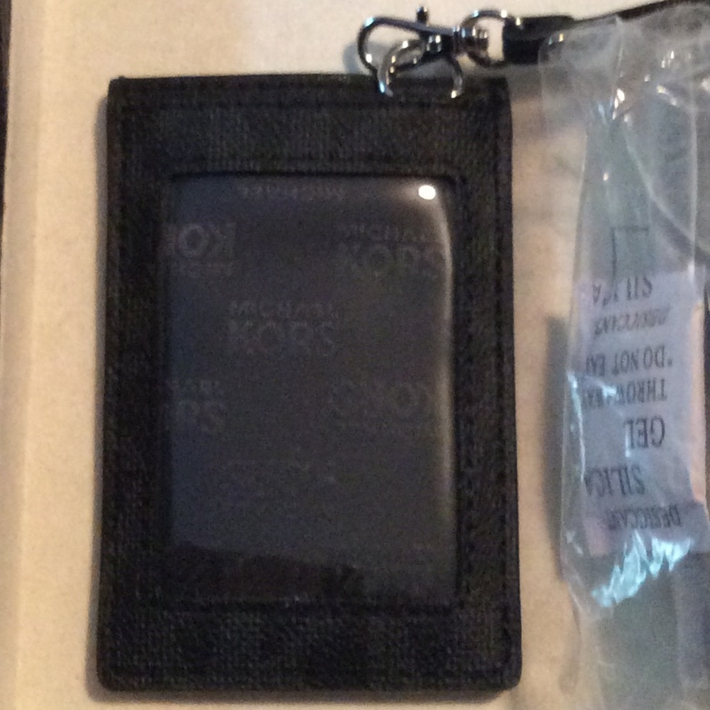 Authentic Michael Kors  Lanyard ID Case - Picture 2 of 3